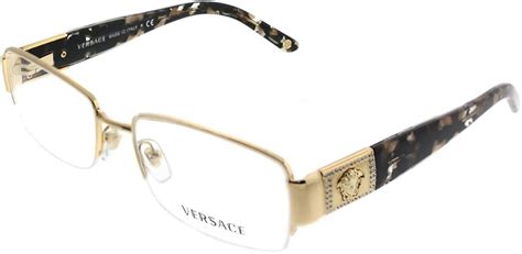 gold versace glasses|clear Versace eyeglasses.